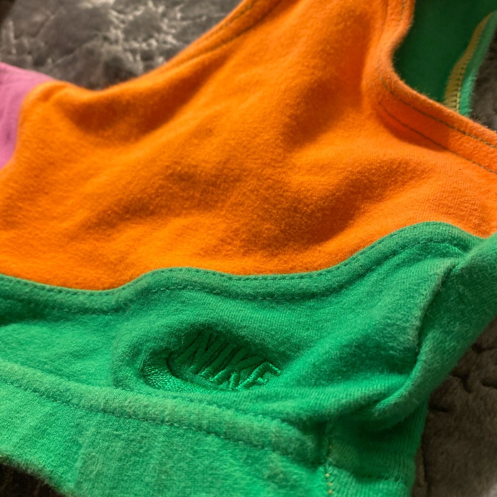 Vintage Nike sports bra multi-color size XS